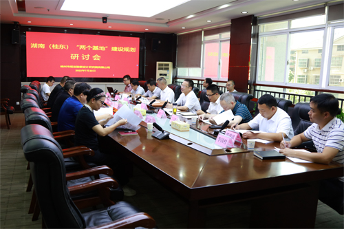 共同谋划桂东“两个基地”建设宏伟蓝图